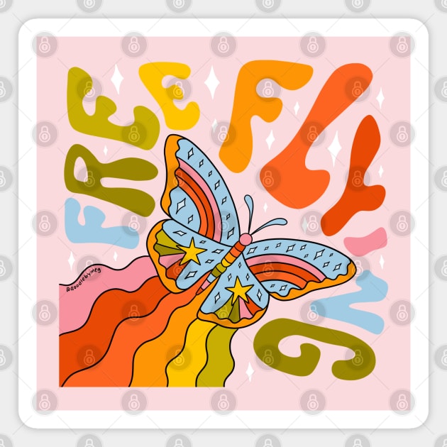 Free Flying Magnet by Doodle by Meg